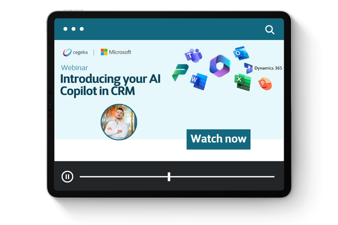 Webinar Microsoft D365 Copilot CRM