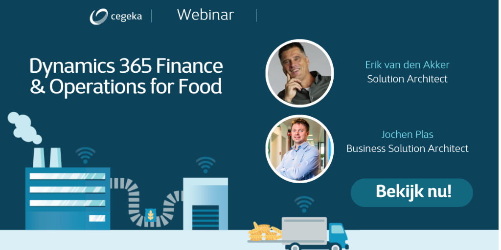 Ontdek Dynamics 365 Finance & Operations for Food 