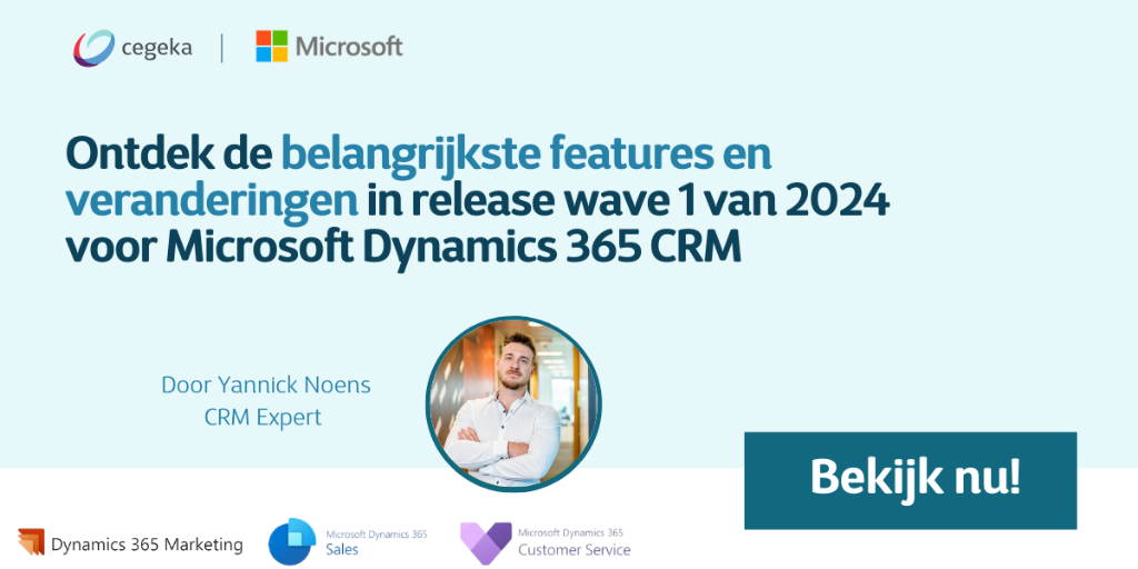 Ontdek de belangrijkste features en veranderingen in de nieuwste release van Microsoft Dynamics 365 CRM